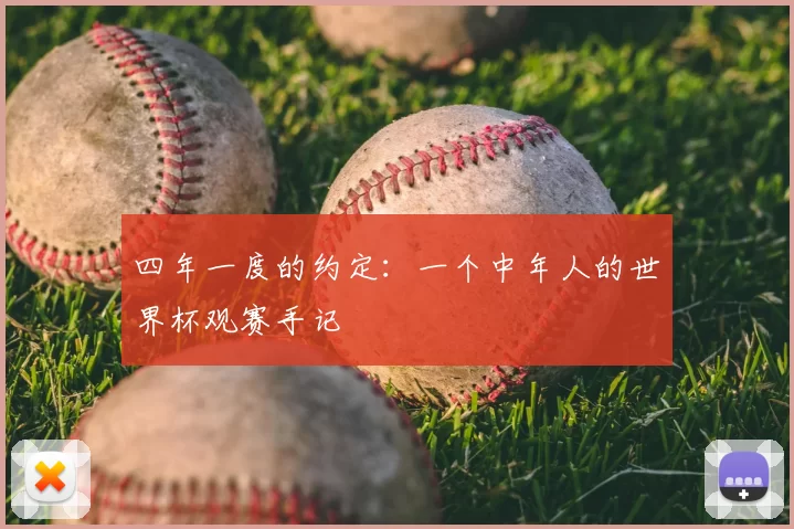 四年一度的约定：一个中年人的世界杯观赛手记