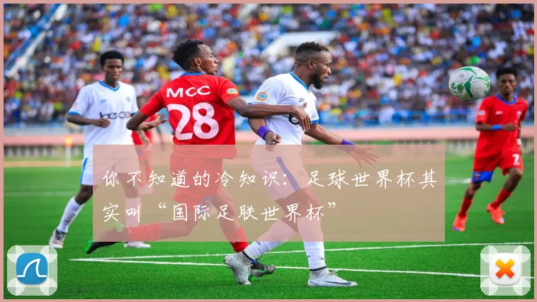 你不知道的冷知识:足球世界杯其实叫“国际足联世界杯”