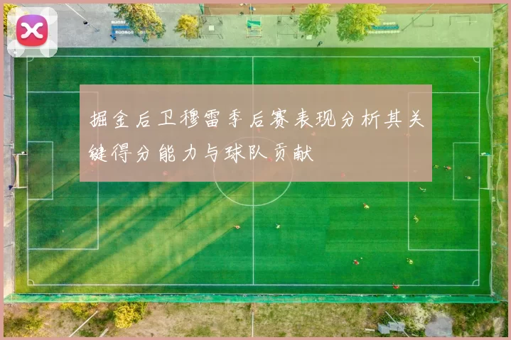 掘金后卫穆雷季后赛表现分析其关键得分能力与球队贡献