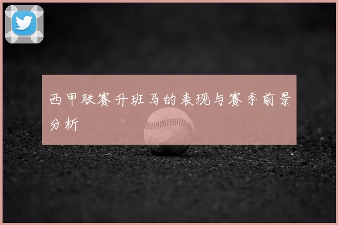 西甲联赛升班马的表现与赛季前景分析