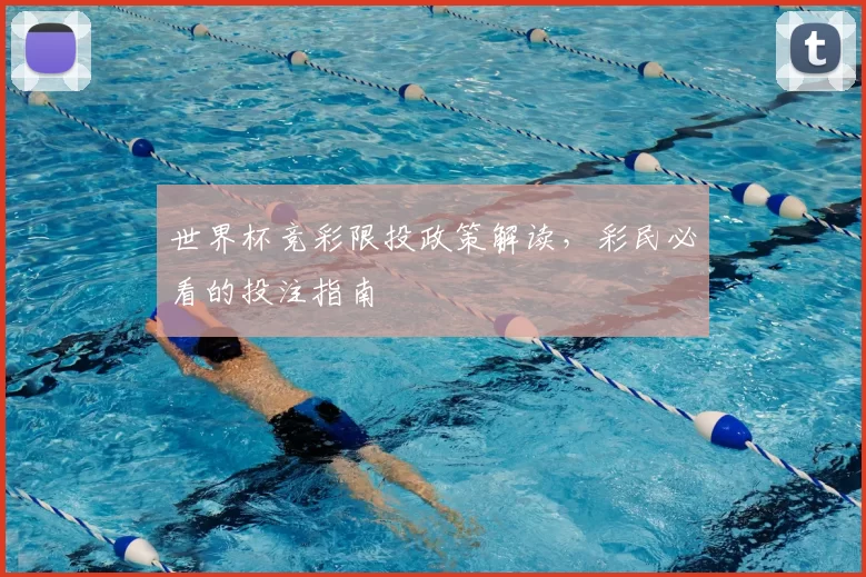 世界杯竞彩限投政策解读,彩民必看的投注指南